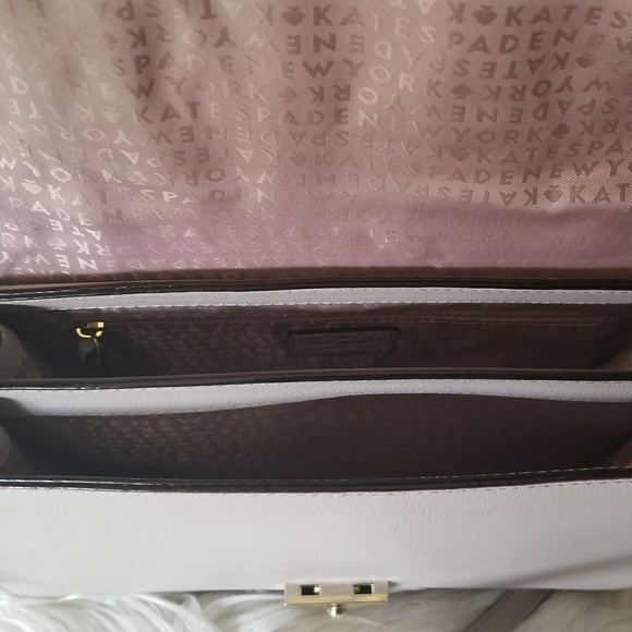 NWT Kate Spade SAYRA HYDE Cream Black Crossbody - Picture 6 of 7